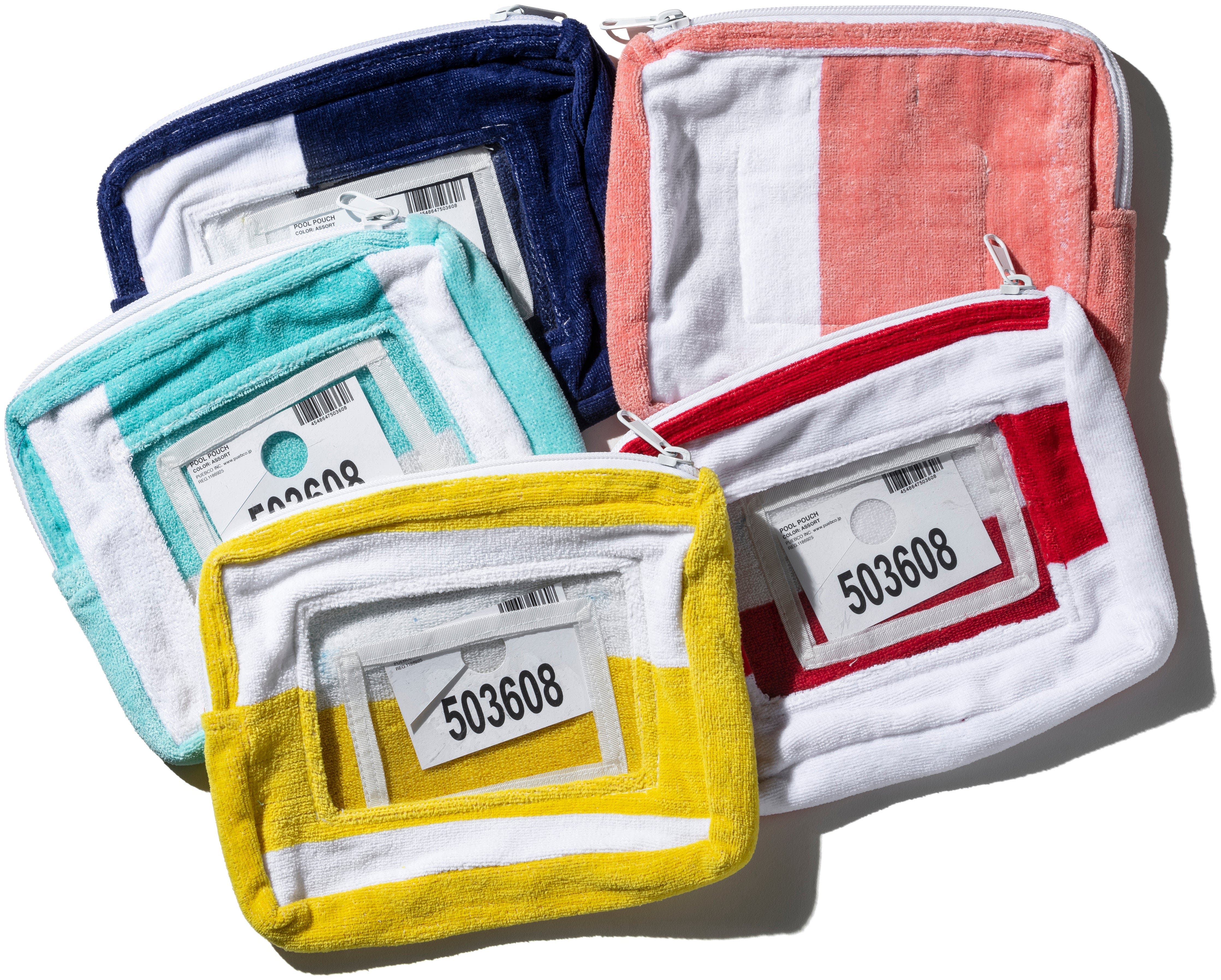 PUEBCO Pool Pouch Assorted Colors, Main, color, Assorted Color