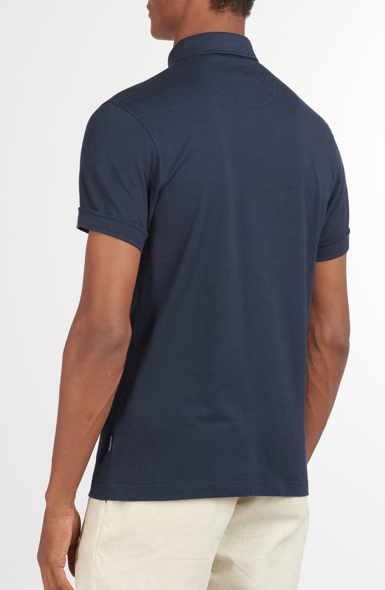 Barbour Corpatch Polo Shirt, Alternate, color, Navy