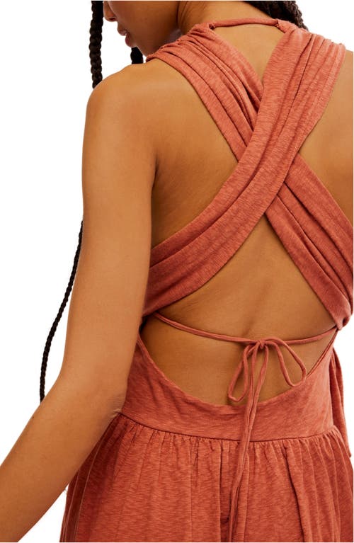 FREE PEOPLE FREE PEOPLE SELENA CONVERTIBLE HALTER MAXI DRESS