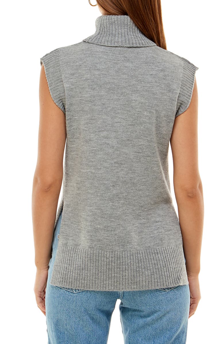 WAYF Ariana Turtleneck Vest, Alternate, color, 