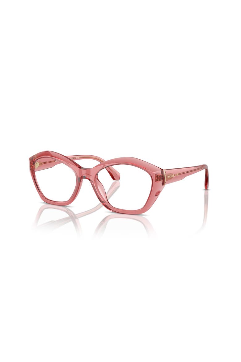 53mm Irregular optical glasses, Main, color, Pink