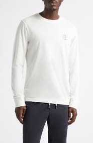 Moncler Long Sleeve Cotton T-Shirt