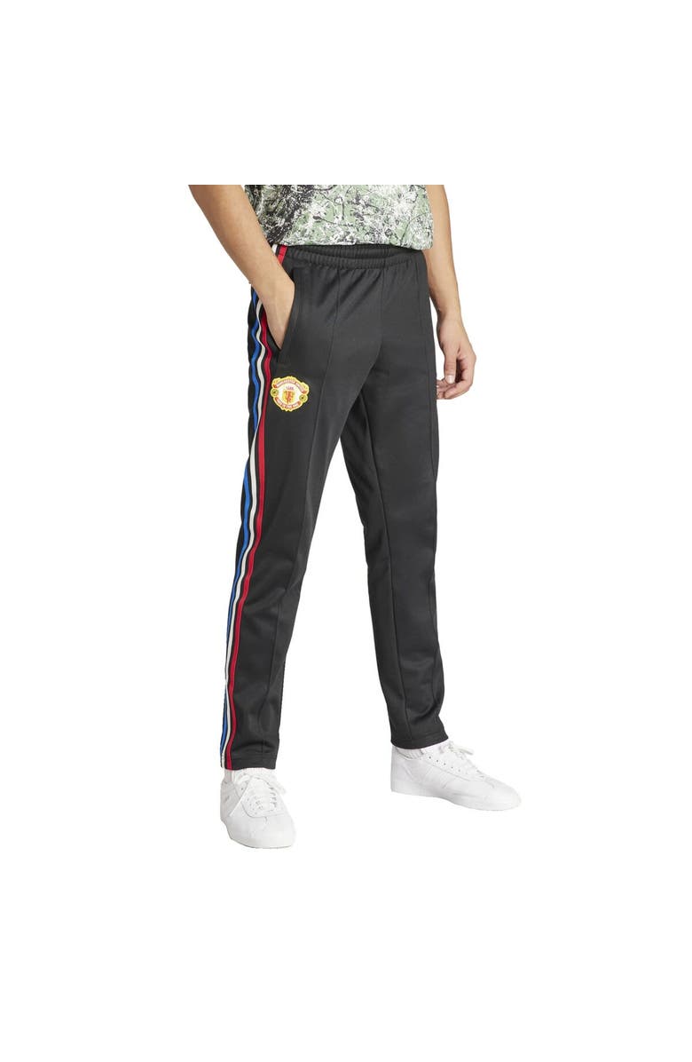 adidas Originals Men's adidas Originals Black Manchester United x Stone Roses 2023/24 Track Pants, Alternate, color, Black