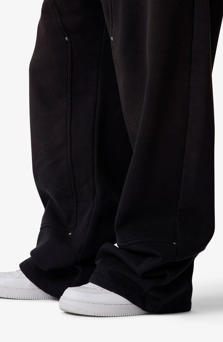 mnml West Baggy Fit Double Knee Sweatpants, Alternate, color,