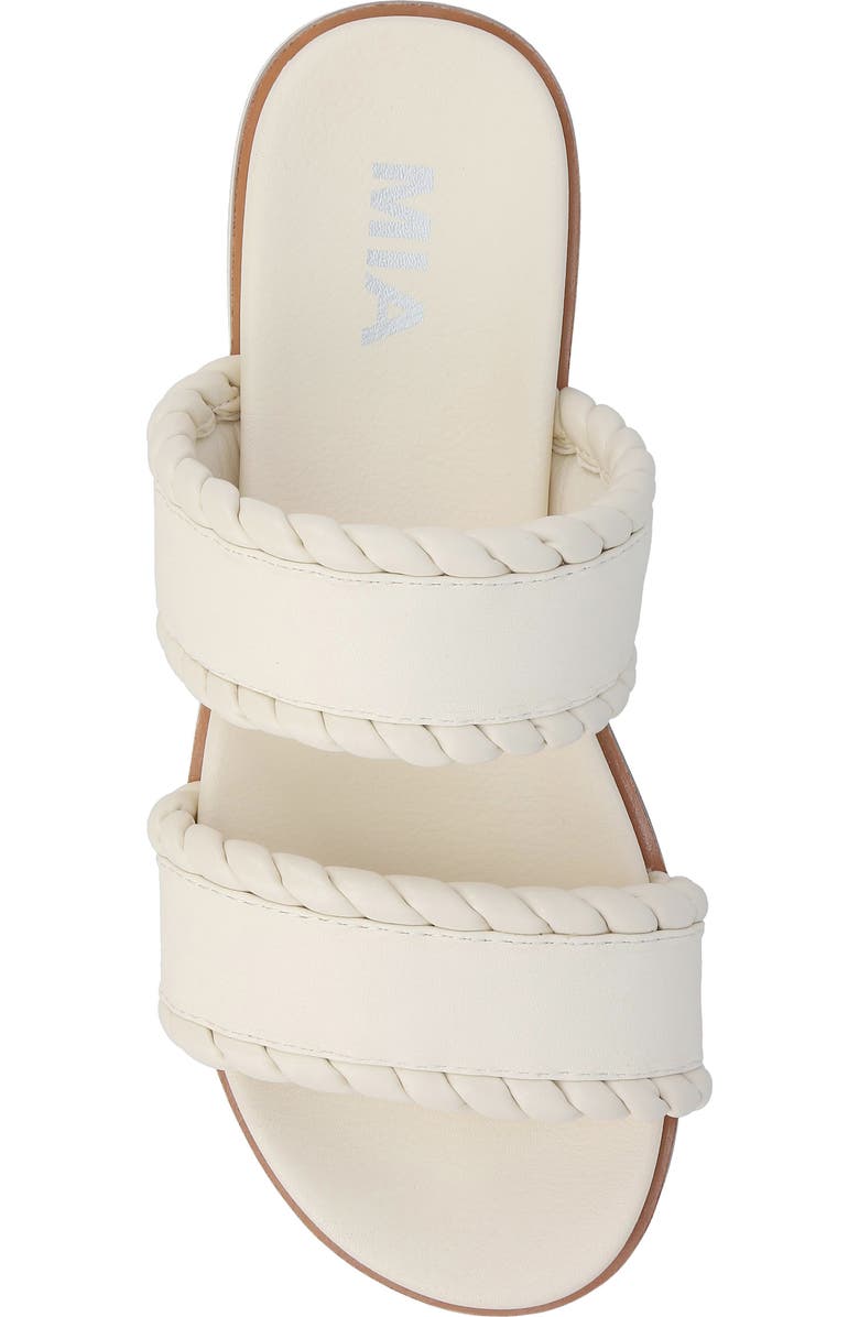 MIA Vada Two-Strap Sandal, Alternate, color, Bone