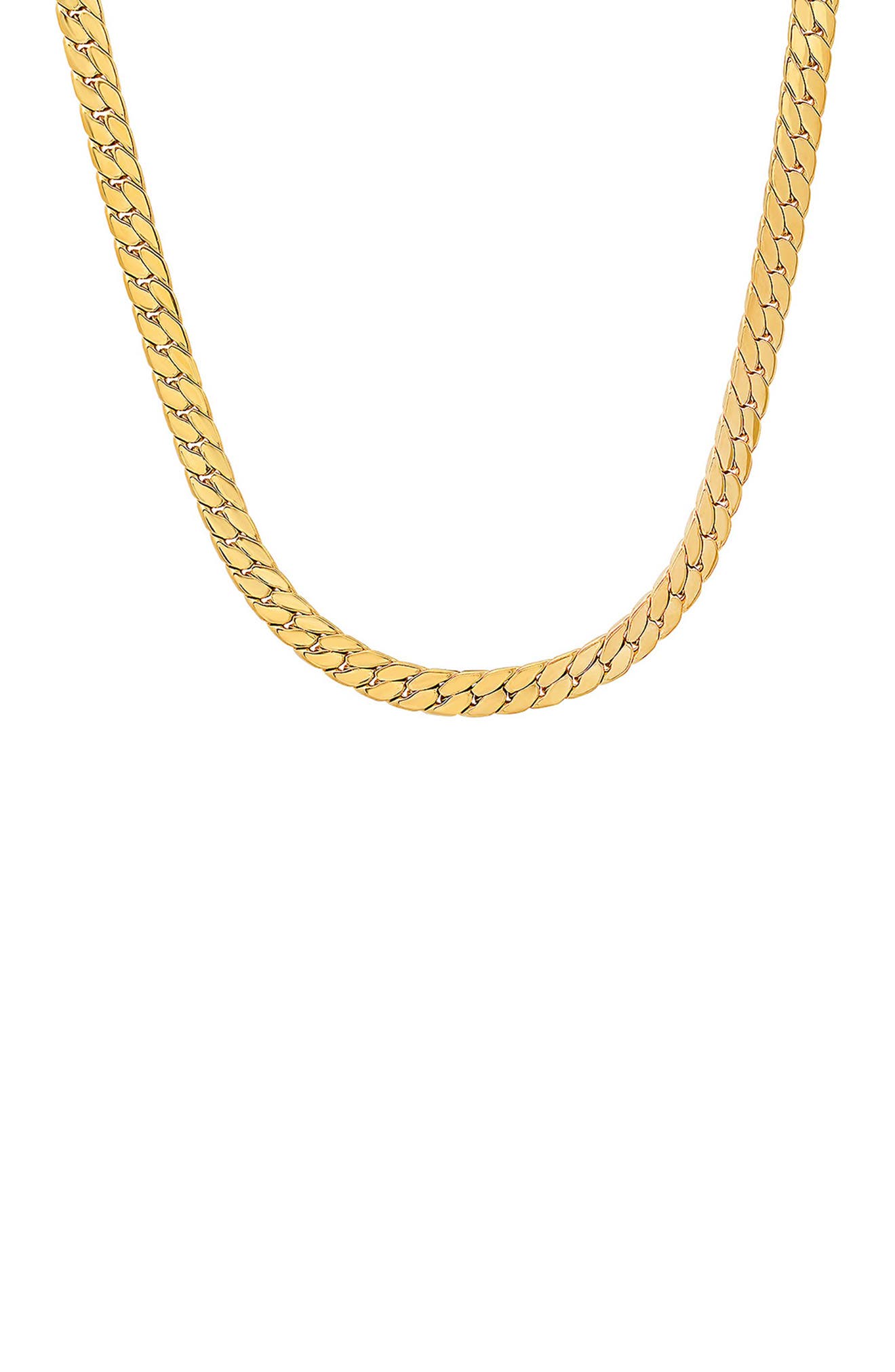 18K Gold Plated Chain Necklace