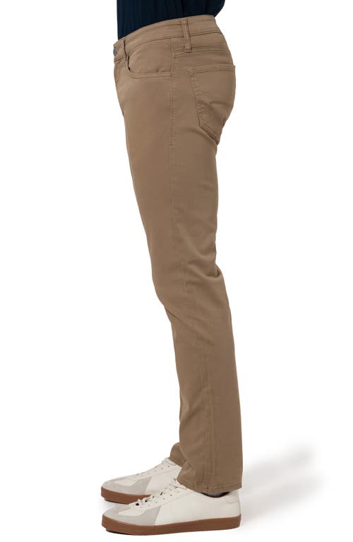 Mavi Jeans Zach Twill Straight Leg Pants In Camel Twill