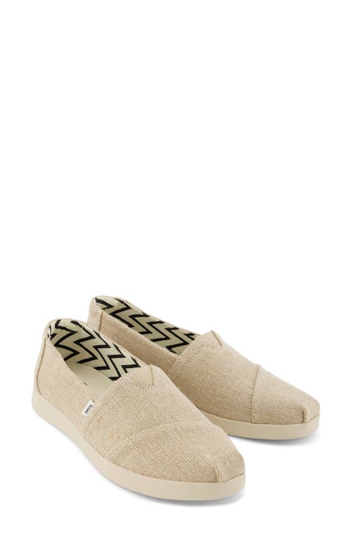 Toms Alpargata Plus Slip-on In Natural