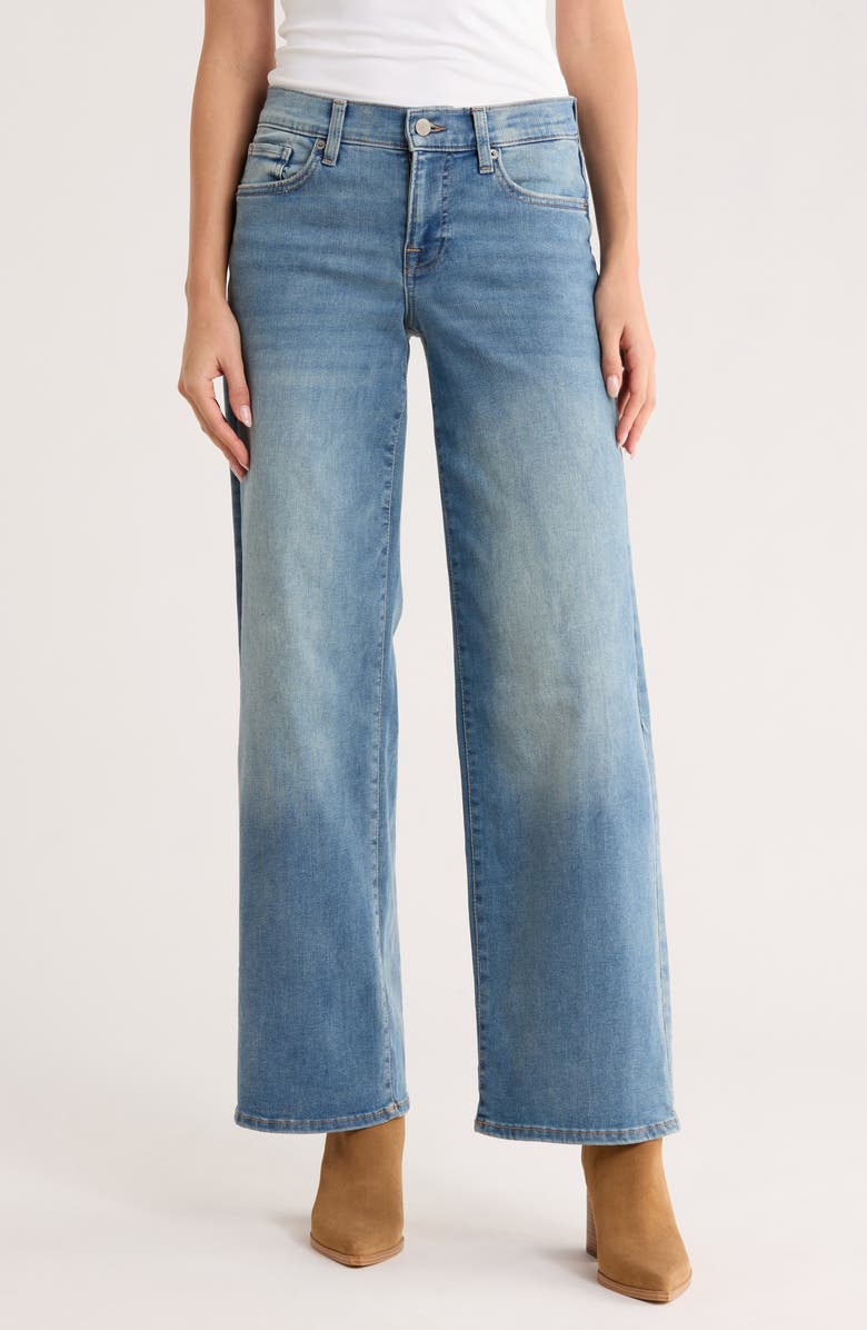 Lucky Brand Sweet Mid Rise Wide Leg Jeans, Main, color, Fairmont