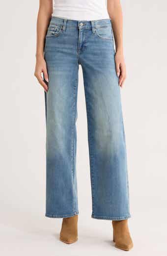 Lucky Brand Sweet Mid Rise Wide Leg Jeans
