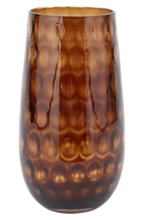Bolla Pebbled Glass Small Vase