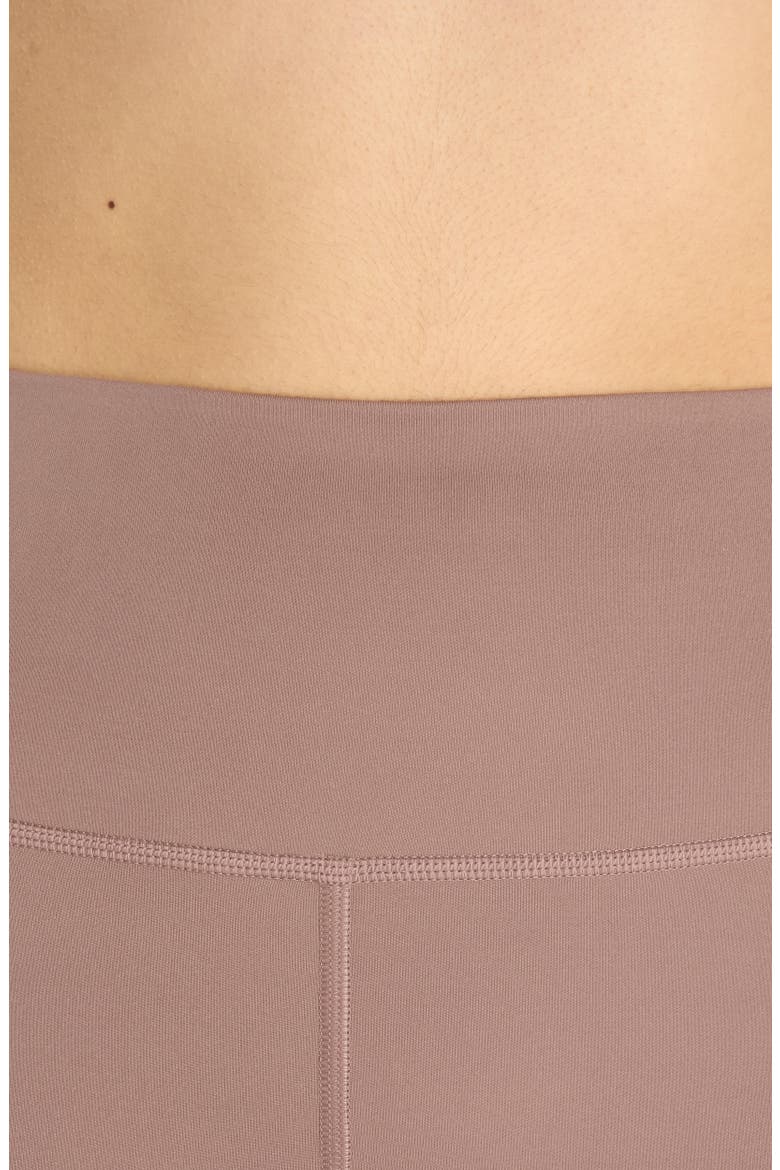 NB Harmony 6-Inch High Rise Performance Athletic Shorts, Alternate, color, BROWN