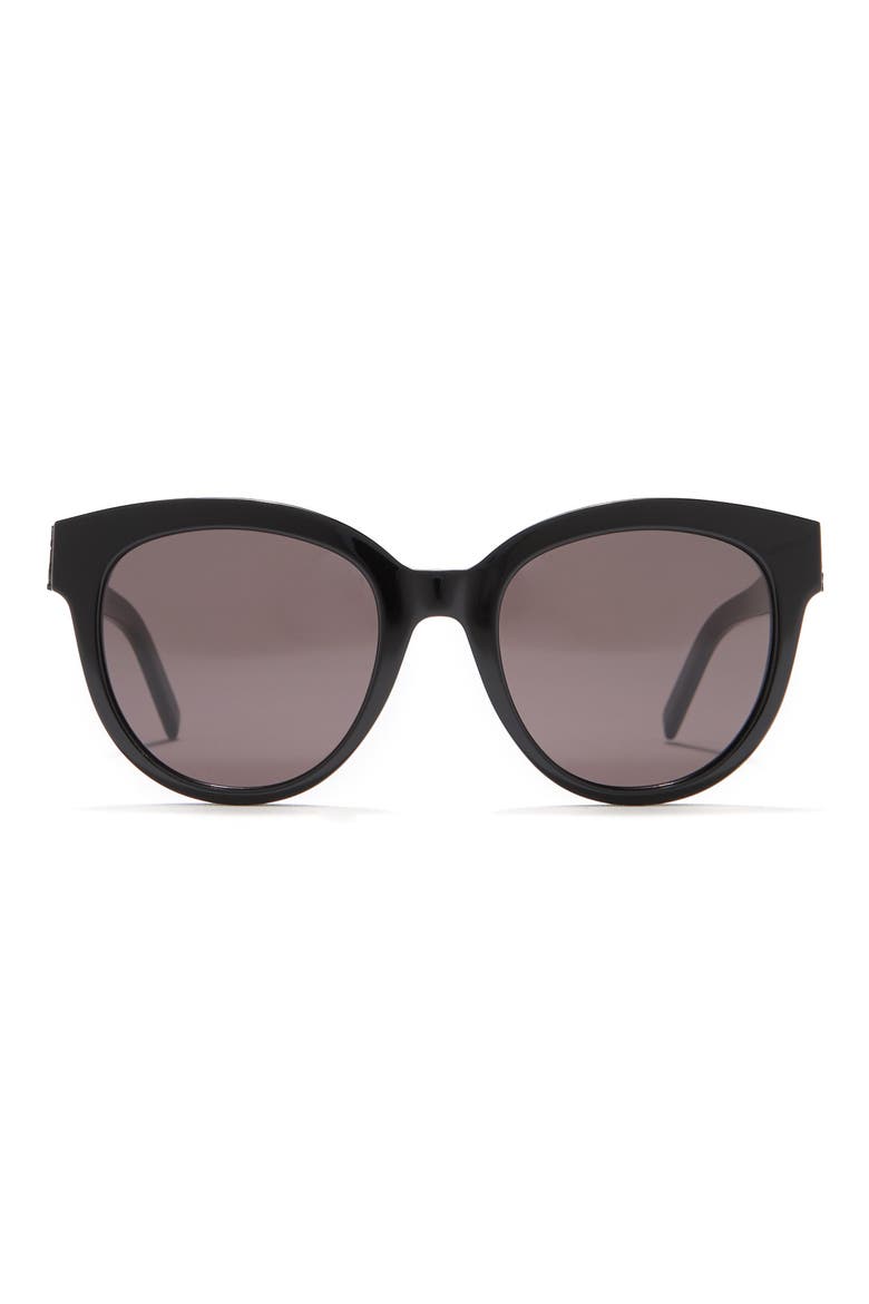 52mm Sunglasses, Main, color, BLACK BLACK BLACK