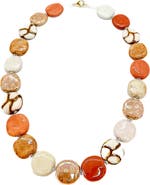 Kazuri Earth Collection - Mamburi Necklace - 22''