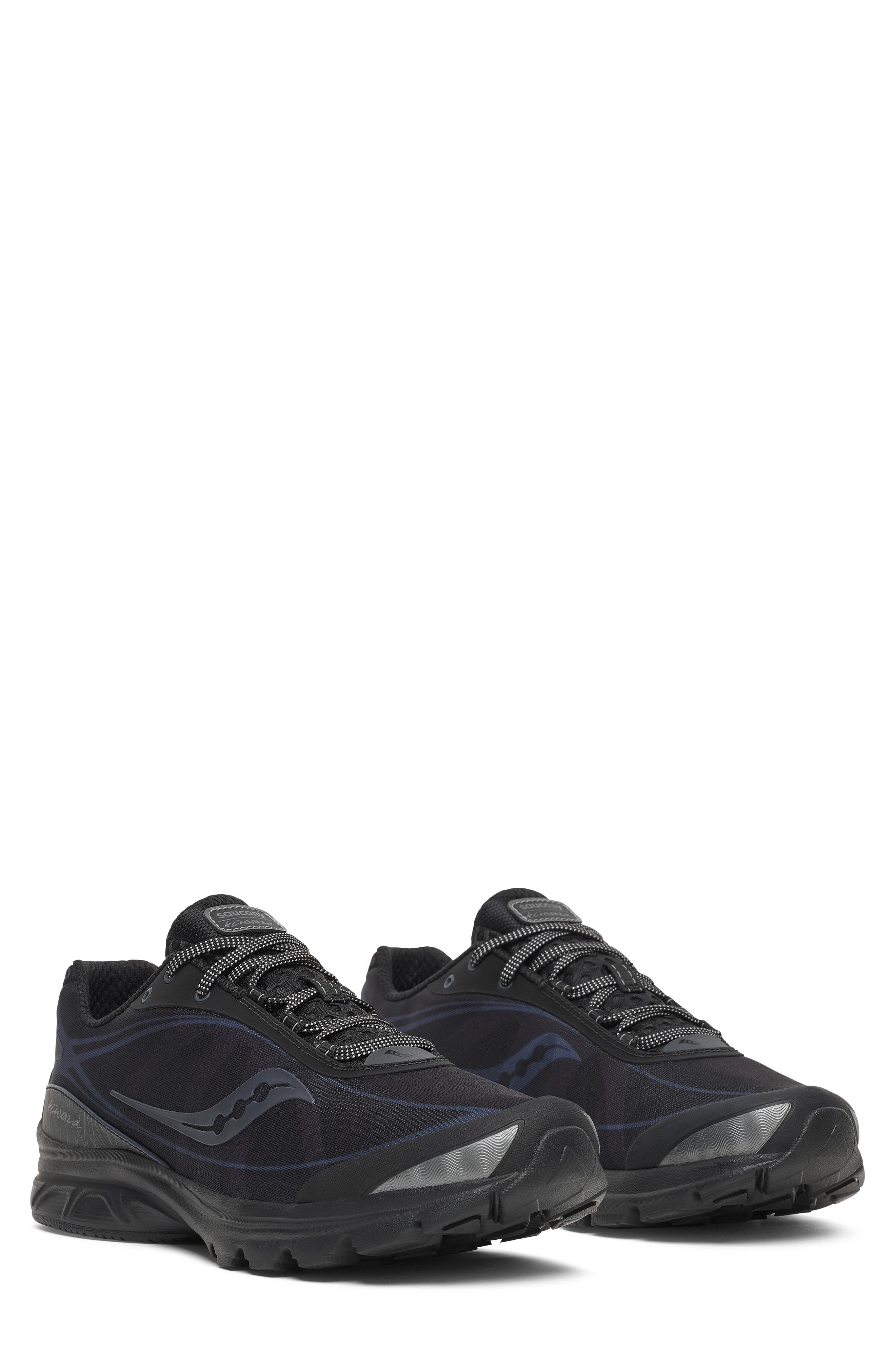 Kinvara 1 Classic Running Shoe, Main, color, BLACK/ EBONY