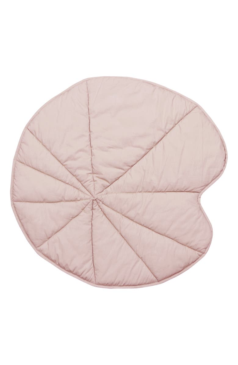 Lorena Canals Water Lily Organic Cotton Play Mat, Alternate, color, Vintage Nude