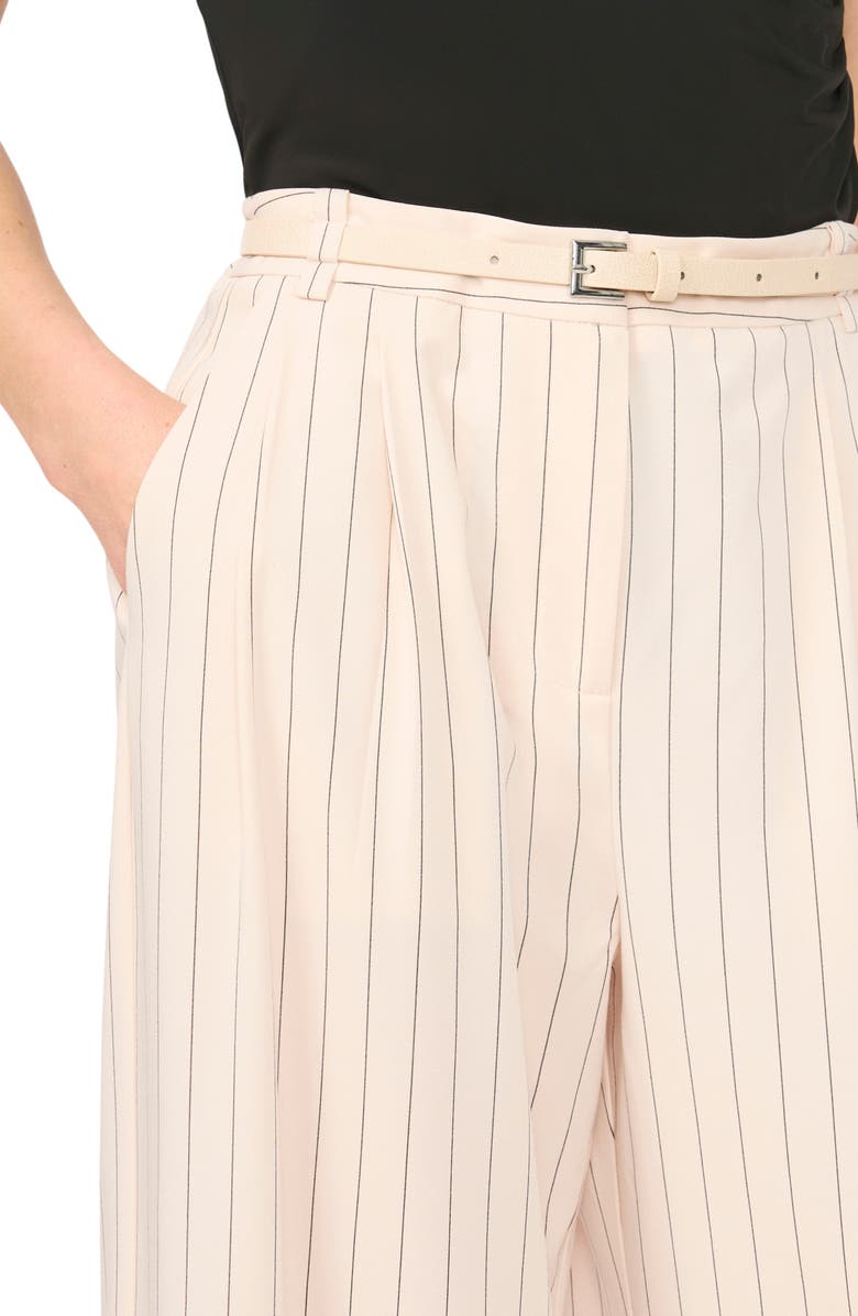 Halogen<sup>®</sup> Belted Pleated High Waist Wide Leg Pants, Alternate, color, Birch