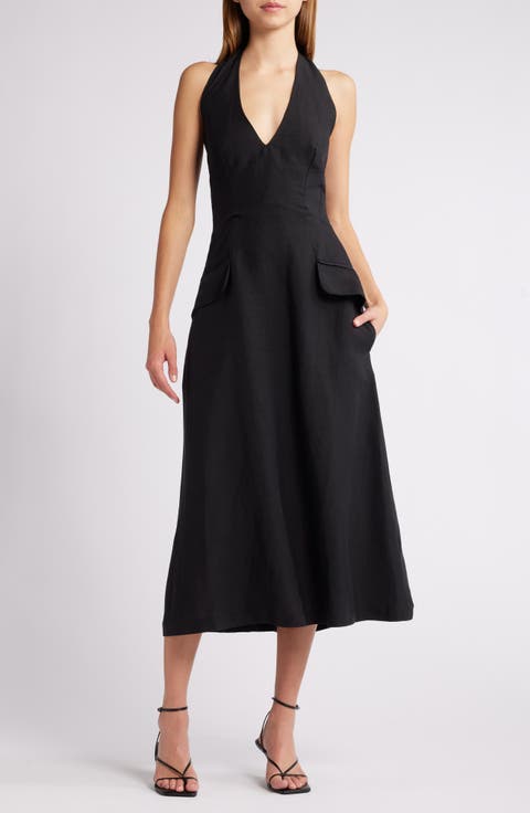 Reina Sleeveless Midi Dress