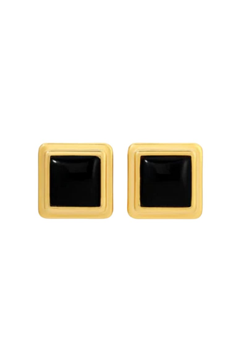 Archer Earrings, Main, color, Gold/Black