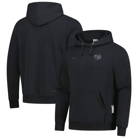 Men's Nike  Black Minnesota Timberwolves Authentic Travel Standard Issue Dri-Fit Hoodie