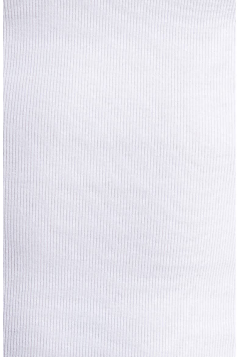 Embroidered Logo Rib Tank, Alternate, color, OPTICAL WHITE