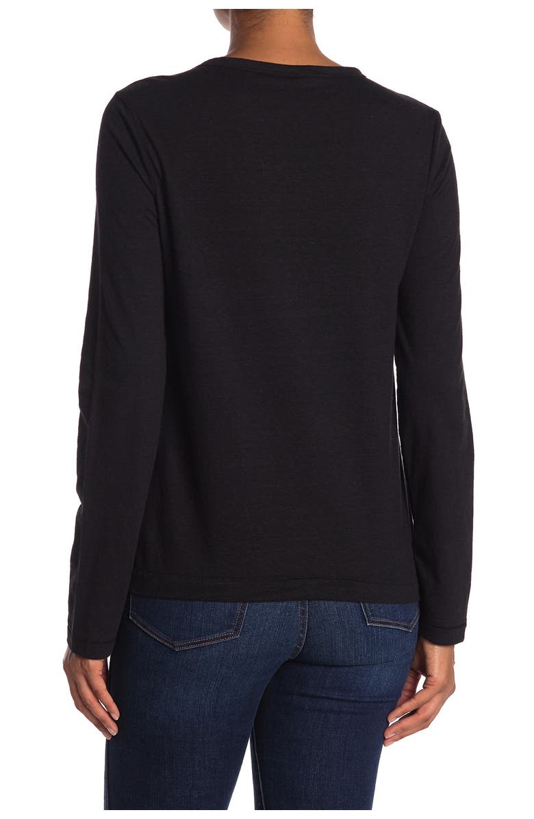 Topshop Marl Long Sleeve T-Shirt, Alternate, color, 