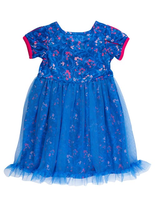 Rufflebutts Princess Dress-up Corset Nightgown In Blue