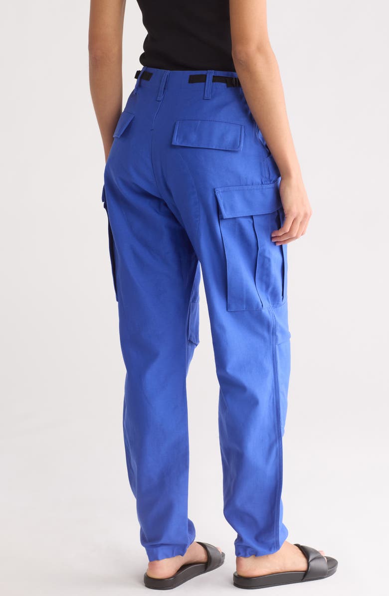 rag & bone Sands Cotton Twill Cargo Pants, Alternate, color, Bright Blue