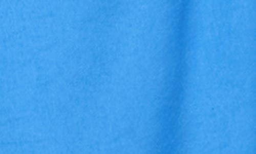 Maggy London Cap Sleeve Ruched Satin Cocktail Dress In Blue