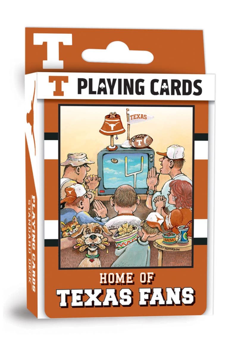 Texas Longhorns Fan Deck Playing Cards, Main, color, Multicolor