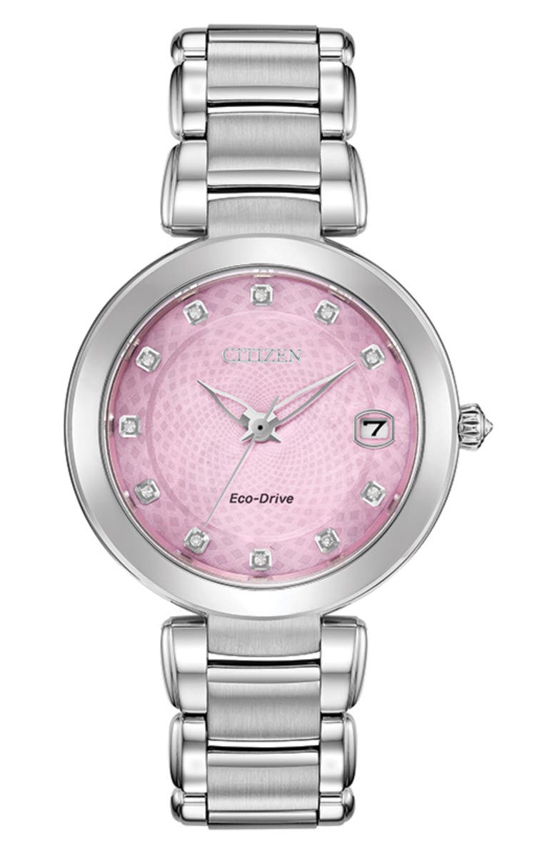 Citizen Women's Diamond Accented Bracelet Watch, 33mm, Main, color,