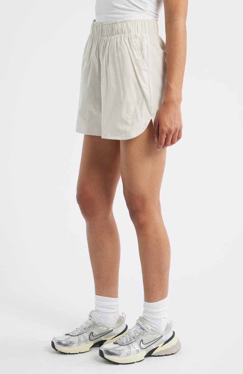 Nike Sportswear Chill Poplin Mid-Rise 5-Inch Shorts, Alternate, color, Lt Orewood Brn/ Lt Orewood Brn