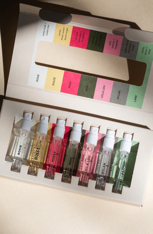 By Rosie Jane Fragrance Discovery Set In Transparent