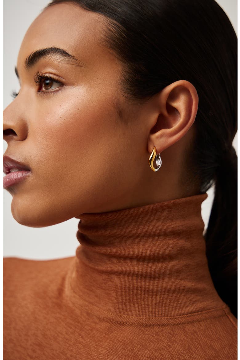Savi Signature Small Hoop Earrings, Alternate, color, MIXED