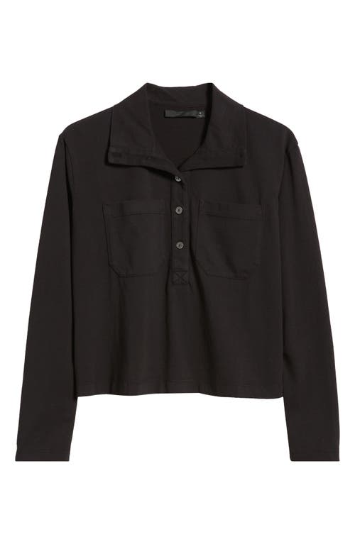 Wyeth Penelope Button-up Top In Black