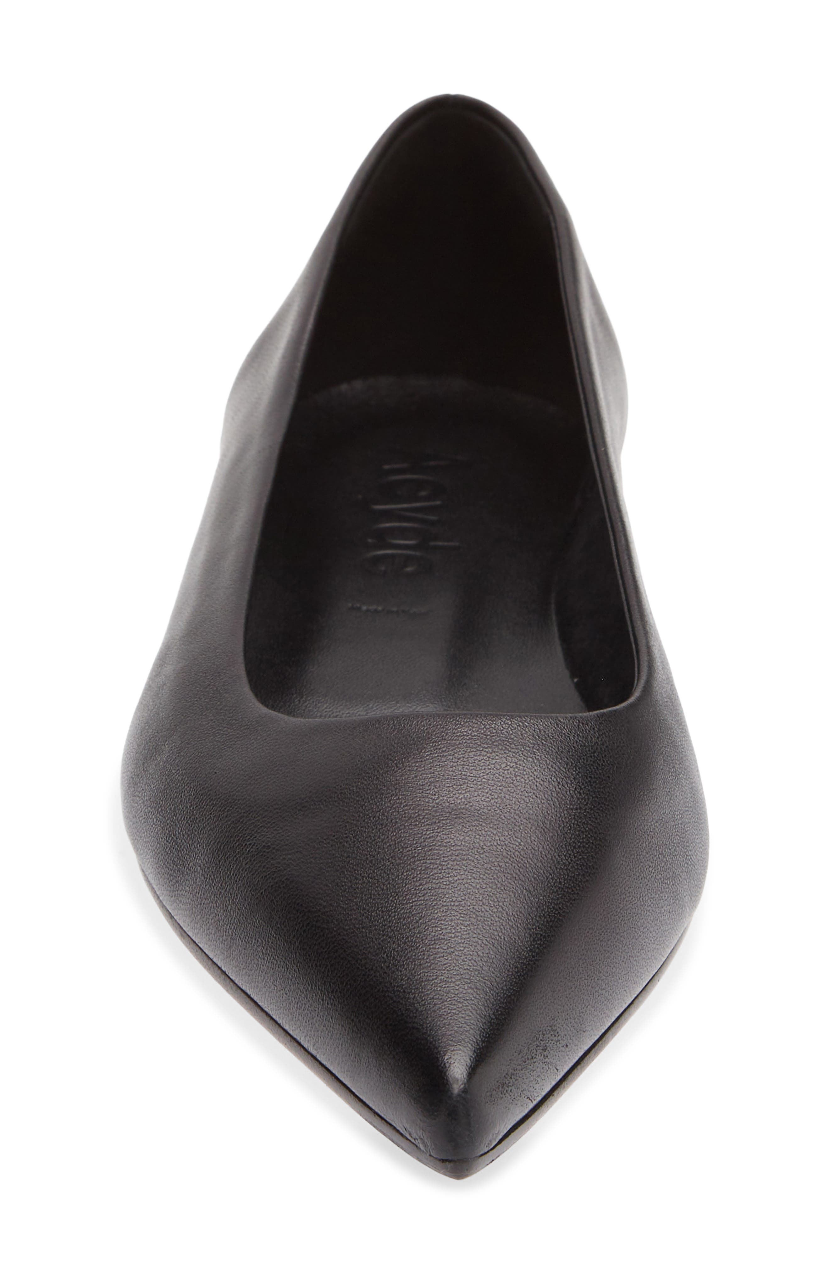 Cassy Pointed Toe Pump, Alternate, color, BLACK