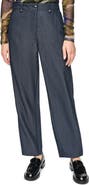 DKNY Barrel Leg Sanded Twill Pants