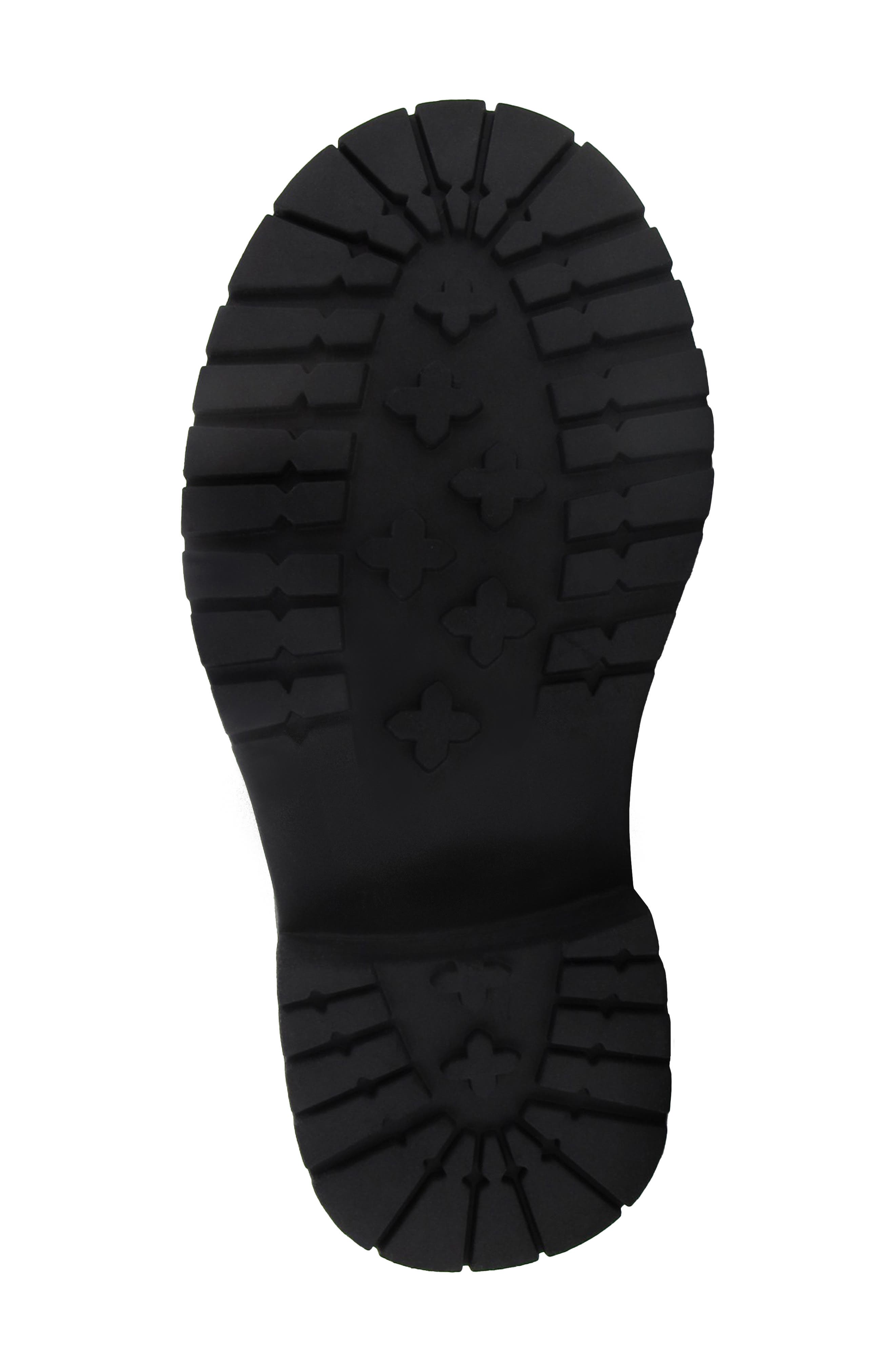 JELLYPOP Kids' Lil Jenna Rainbow Appliqué Boot, Alternate, color, Black