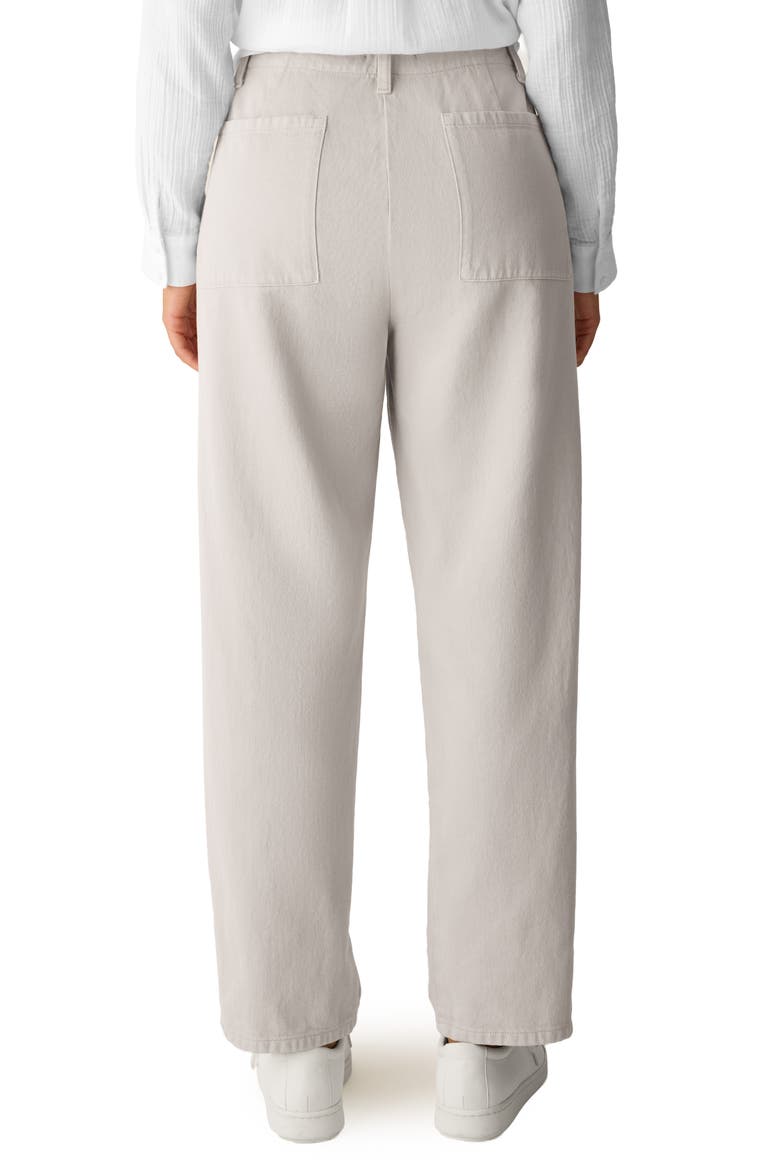 Easy Tapered Organic Cotton Pants, Alternate, color, PARUS