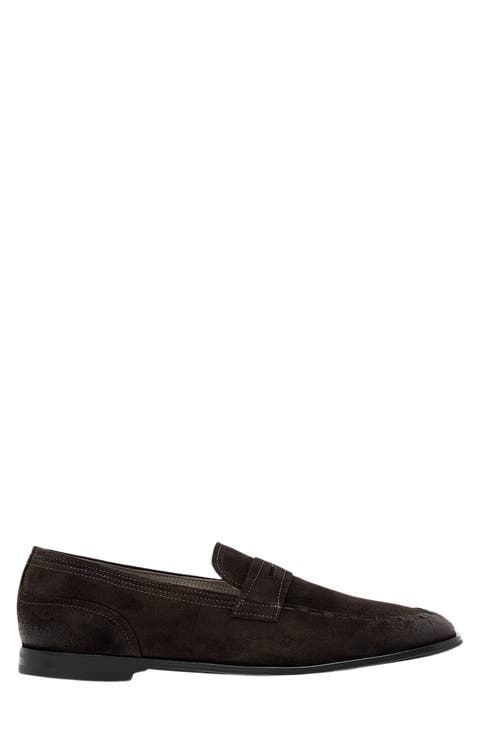 Jules Stitch Leather Loafer