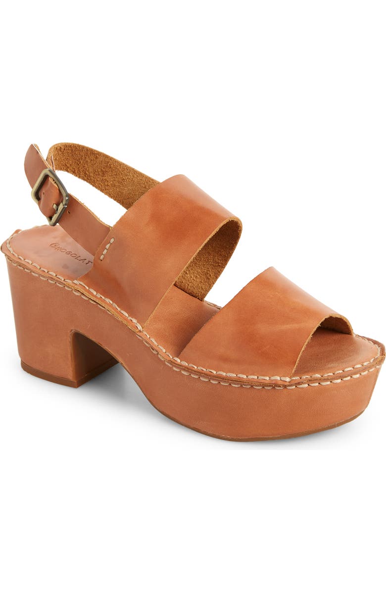 Chocolat Blu Golda Slingback Platform Sandal, Main, color,