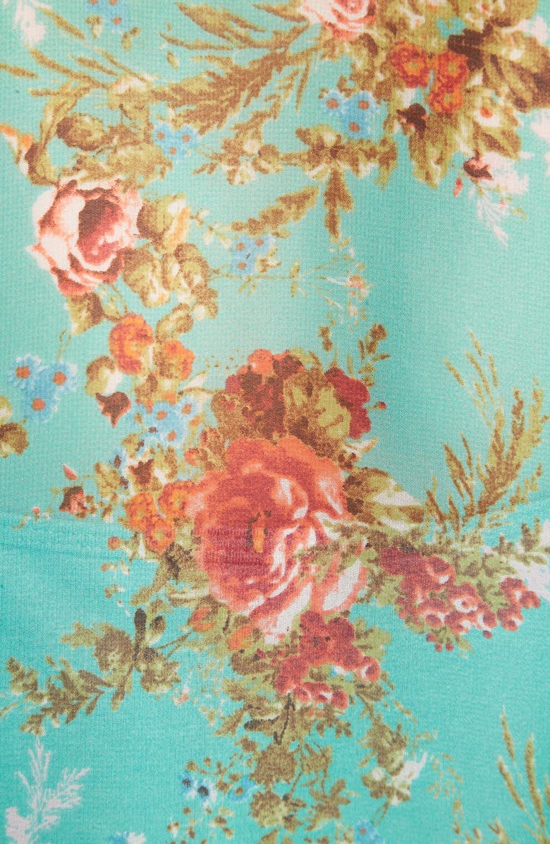 WAYF Floral Fringe Cardigan, Alternate, color,