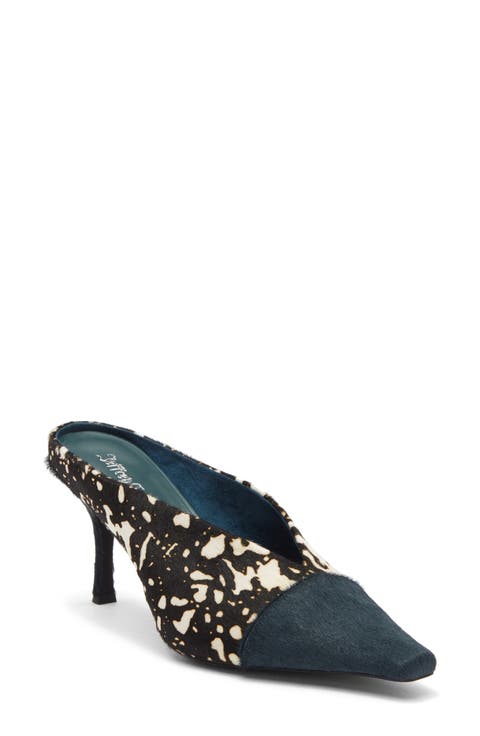 Investor Pointed Toe Mule