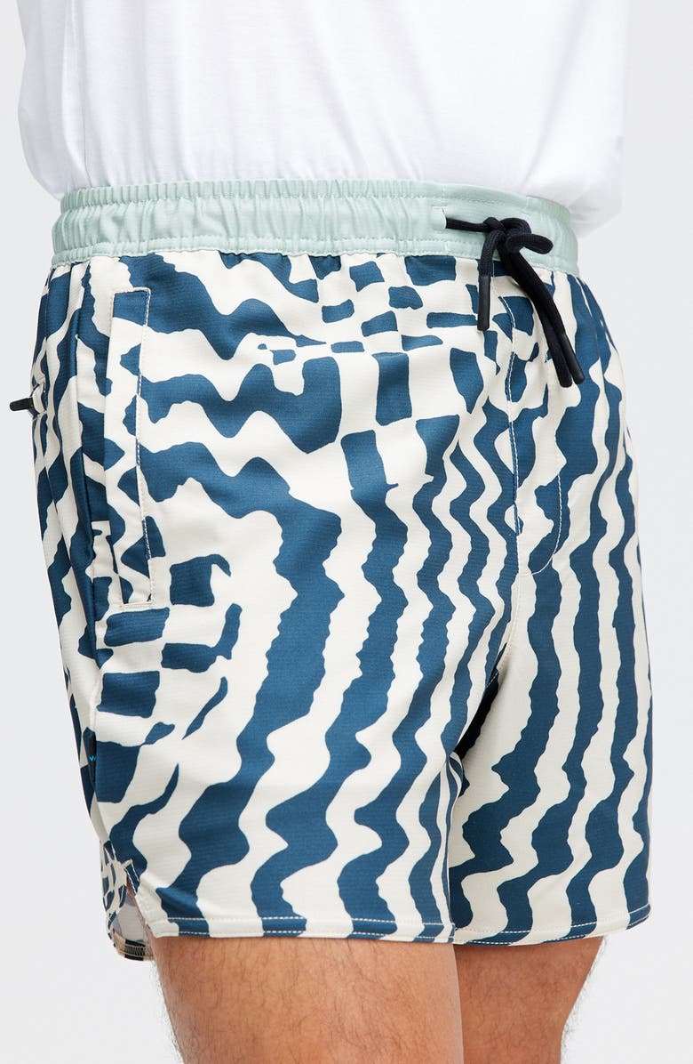 Stance FreshTek<sup>™</sup> Complex Performance Shorts, Alternate, color, Checker