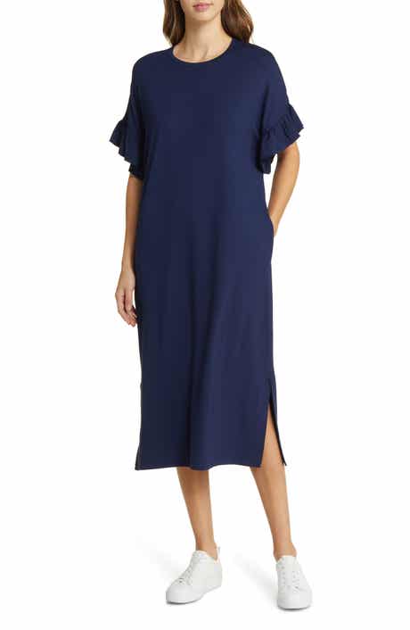 Nali Ruffle Sleeve Dress