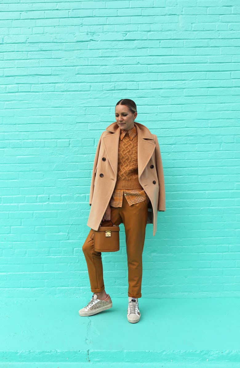 Halogen<sup>®</sup> x Atlantic-Pacific Cable Knit Sweater, Alternate, color,