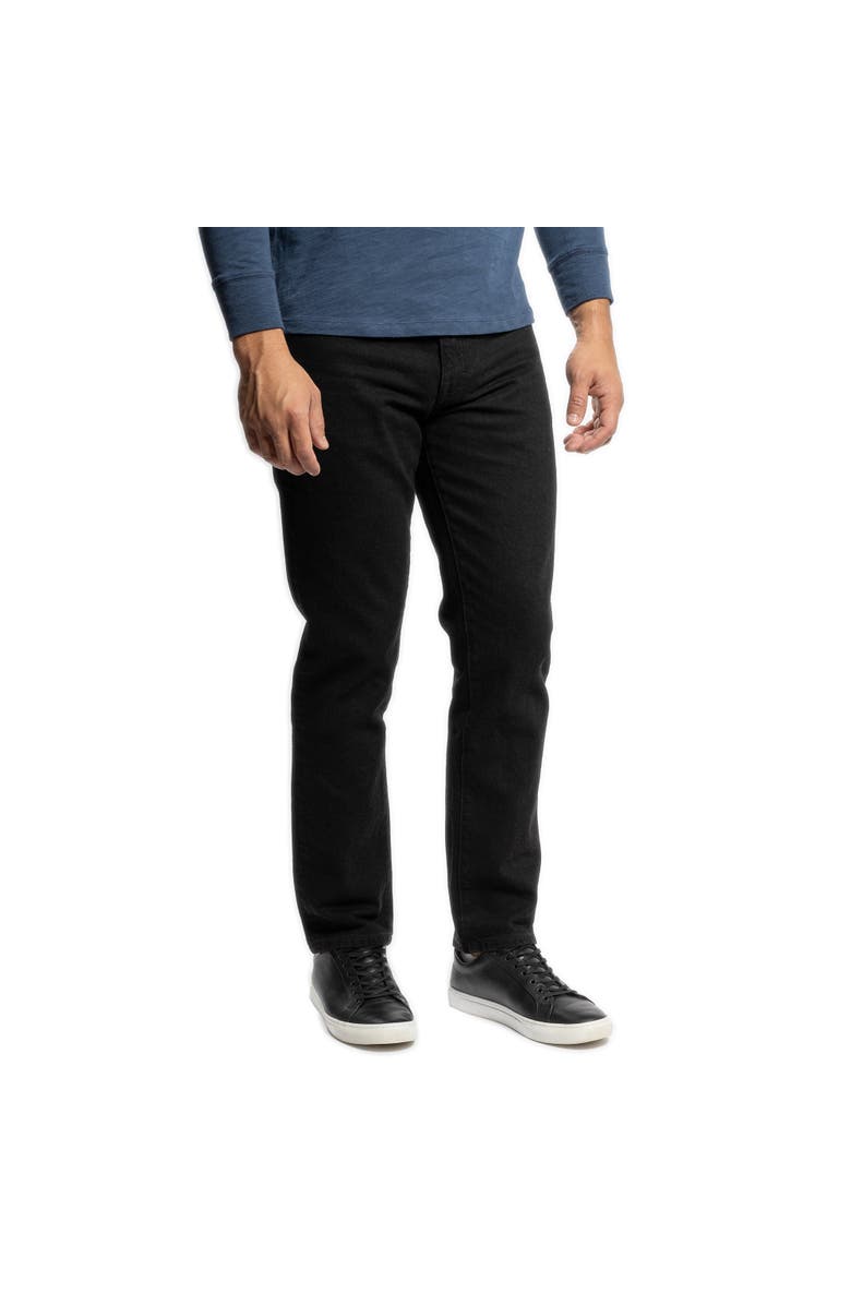Peter Manning PMNYC Jeans Slim Fit, Main, color, Black