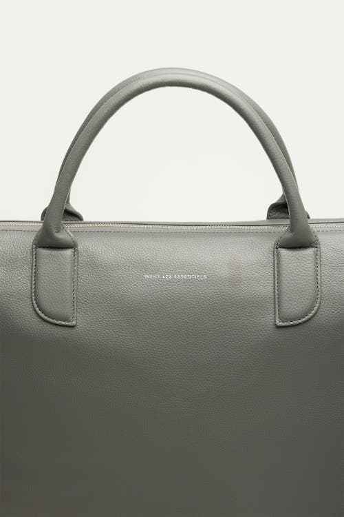 Want Les Essentiels De La Vie Want Les Essentiels O'hare Pebble-grained Leather Tote In Grey