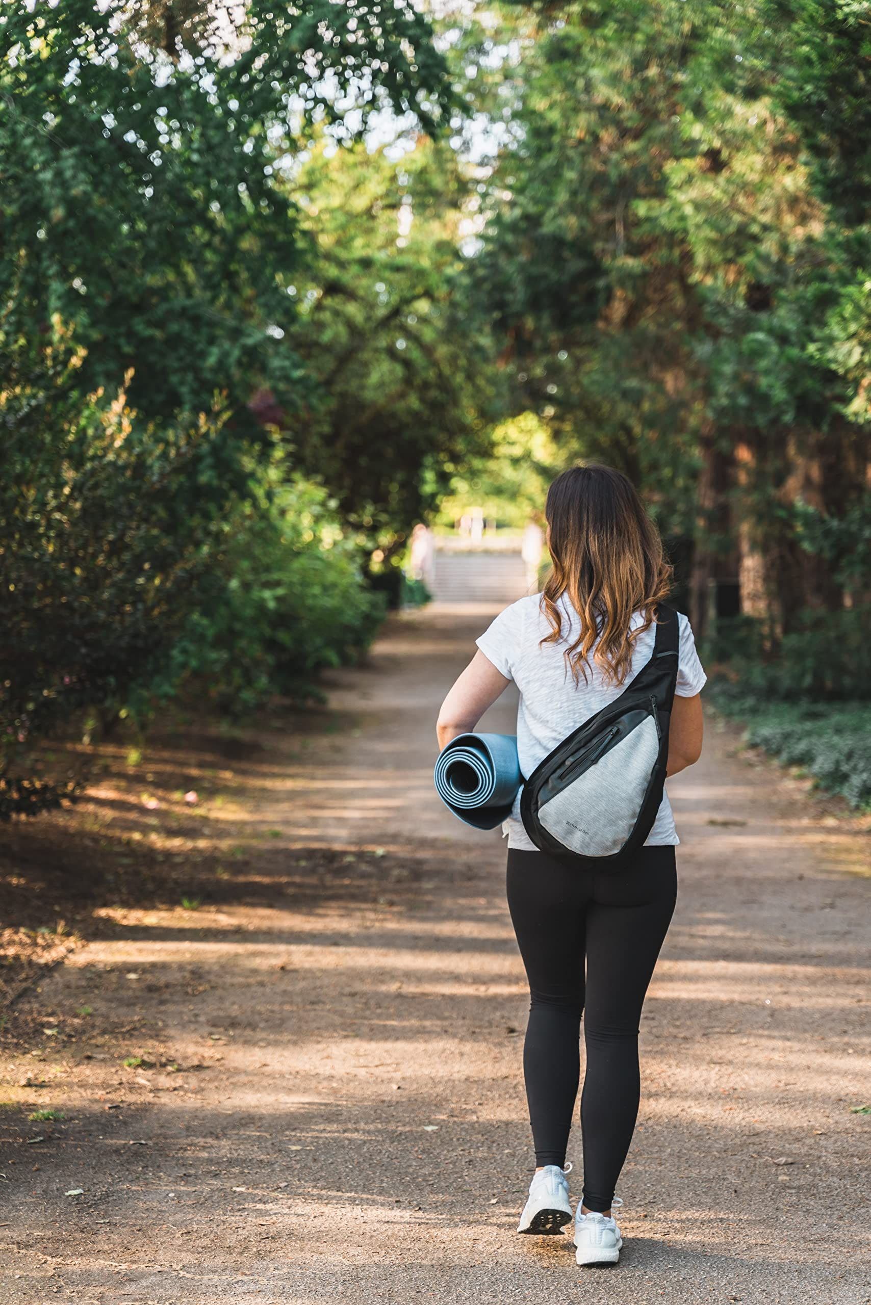 Sherpani Esprit Anti Theft RFID Protection Sling Bag, Fits 10'' Tablet, Sterling - Lite, Alternate, color, Sterling - Lite