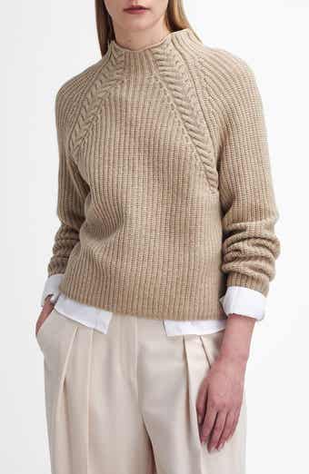 Rhonda Funnel Neck Wool Blend Sweater